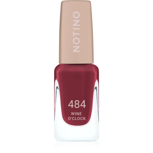 Notino Gel Effect Nail Polish Geeliefektiga küünelakk 484 Wine O'Clock 10 ml