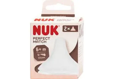 Pudelilutt NUK Perfect Match L 6+ 2tk