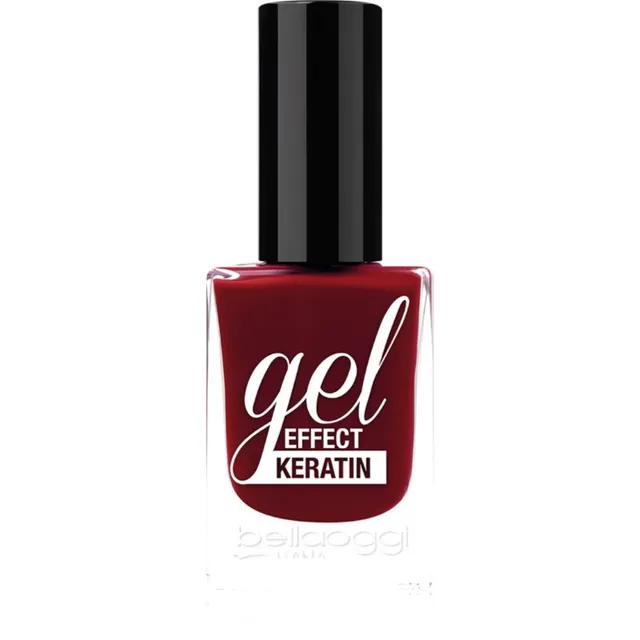 bellaoggi Gel Effect Keratin Nail Polish Küünelakk varjund Bloody Mary 10 ml