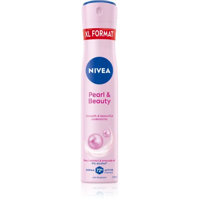 NIVEA Pearl & Beauty Pihustatav antiprespirant 72 tundi 200 ml