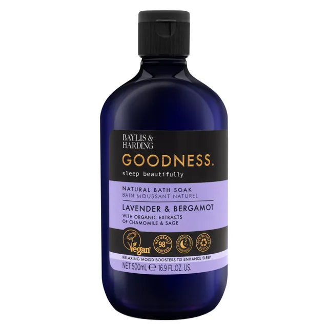 BAYLIS & HARDING Goodness Sleep Lavender & Bergamot Bath Soak 500ml