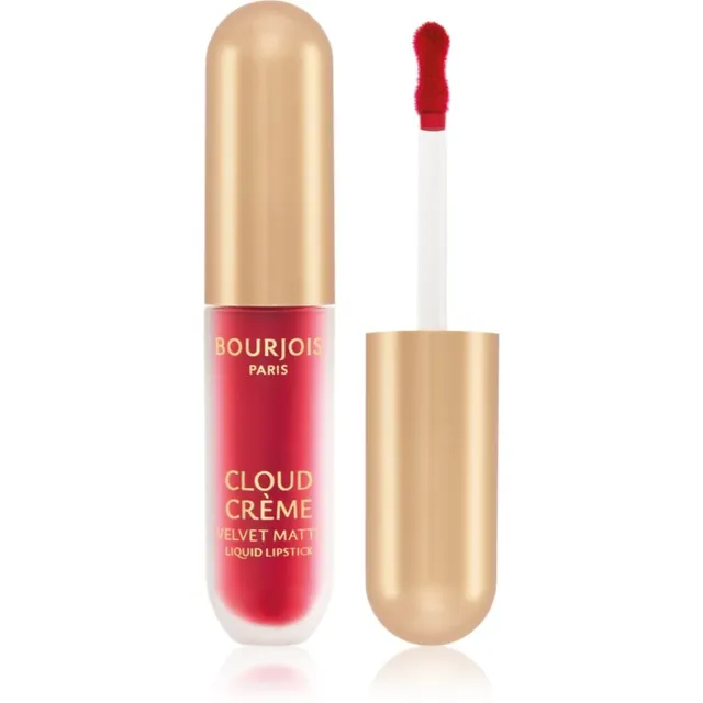 Bourjois Cloud Crème Velvet Matte Ülimatt vedel huulevärv varjund 07 Red-y or Not 3.1 ml