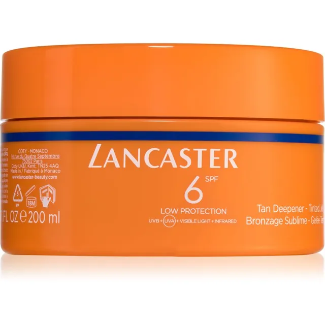 Lancaster Sun Beauty Tan Deepener Kaitsev toonitud geel SPF 6 200 ml