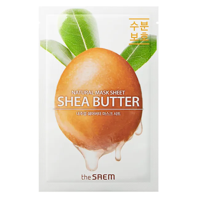 THE SAEM Natural Shea Butter Sheet Mask 21ml