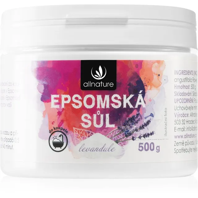 Allnature Epsom salt Lavender Vannisoolad 500 g