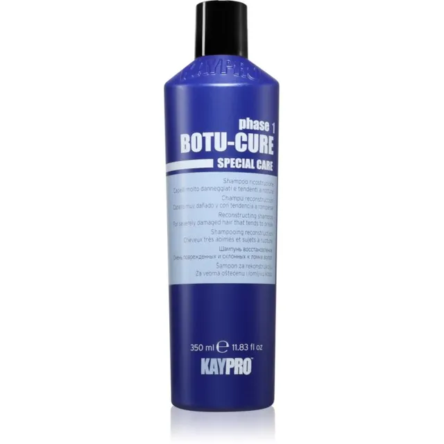 Kaypro Botu-Cure Phase 1 Energiat andev šampoon kahjustatud juustele 350 ml
