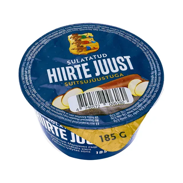 Sulatatud juust suitsujuustuga, HIIRTE JUUST, 185 g