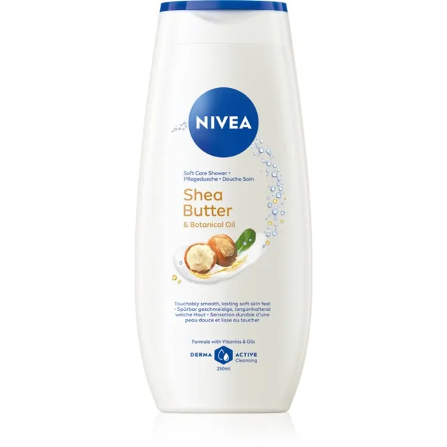 Nivea Shea Butter & Botanical Oil Kreemjas dušigeel 250 ml