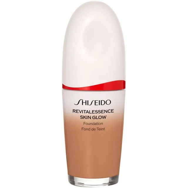 Shiseido Revitalessence Skin Glow Foundation Kerge jumestuskreem kirgastava efektiga SPF 30 varjund Sunstone 30 ml
