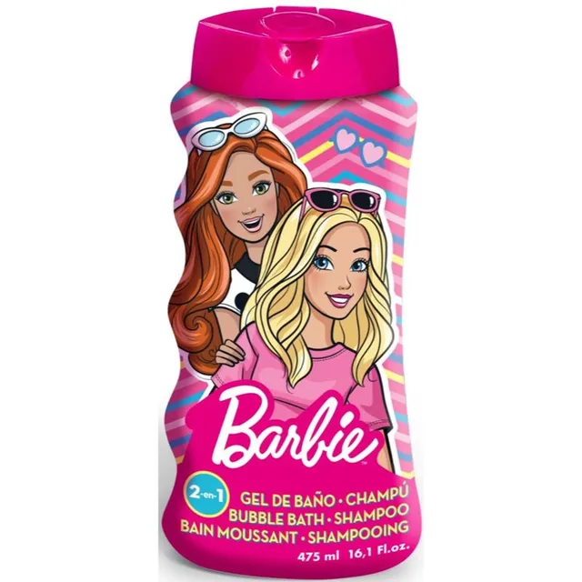 Barbie Bubble Bath & Shampoo 2 in 1 Duši- ja vannigeel kaks-ühes 475 ml