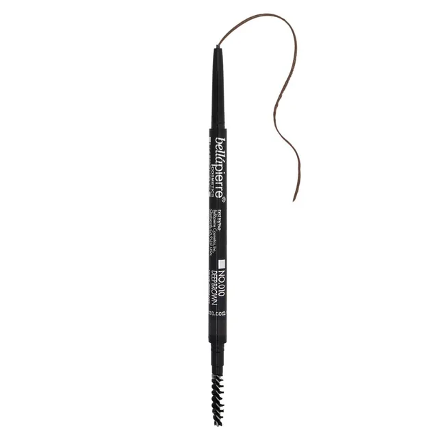 BELLAPIERRE Twist Up Eyebrow Pencil No.010 Deep Brown 0.3g
