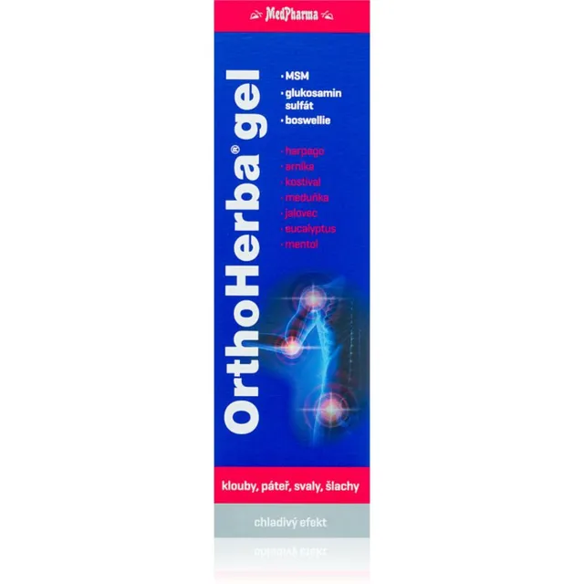 MedPharma OrthoHerba gel Jahutav geel lihastele ja liigestele 150 ml