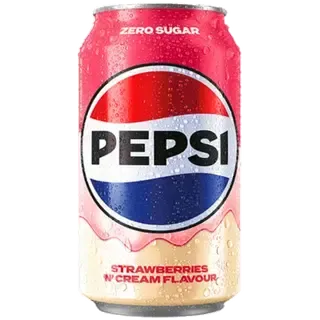 Pepsi maasika-, vanilli- ja koolamaitseline suhkruvaba 0.33L