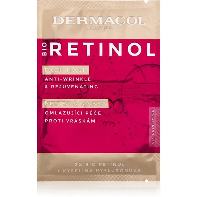 Dermacol Bio Retinol Kreem-mask kortsudevastase toimega 16 ml