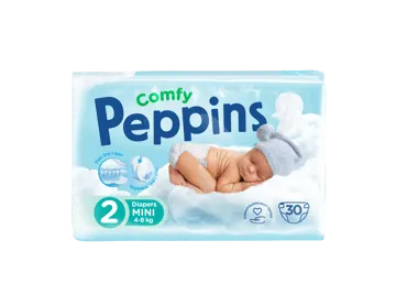 Mähkmed PEPPINS Comfy s2 4-8kg, 30tk