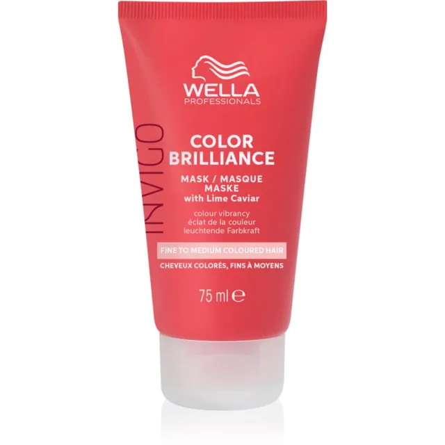 Wella Professionals Invigo Color Brilliance Niisutav mask õhukestele juustele 75 ml