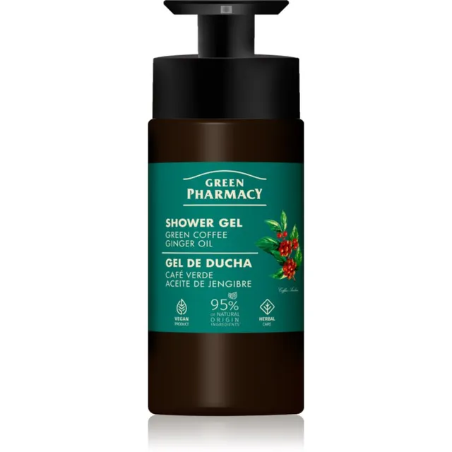 Green Pharmacy Green Coffee & Ginger Oil Dušigeel 739 ml