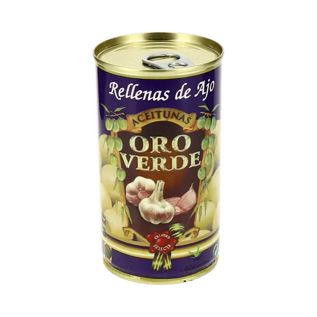 Oliivid küüslauguga ORO VERDE, 350 g