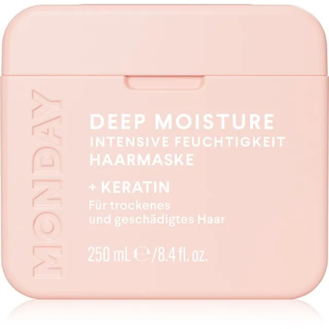 MONDAY Moisture Intensiivselt niisutav mask kuivadele juustele 250 ml