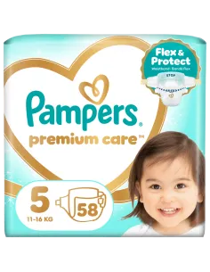 Pampers Premium Care teipmähkmed suurus 5 (58 tk)