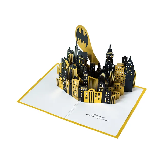 Pop-up kaart, Batman (pakendis), HALLMARK, 1 tk
