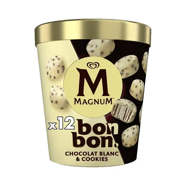 White choc cookie jäätis, Bonbons, MAGNUM, 168 g