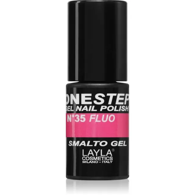 Layla Cosmetics One Step Küünelakk varjund n.35 Strike Fluo 5 ml