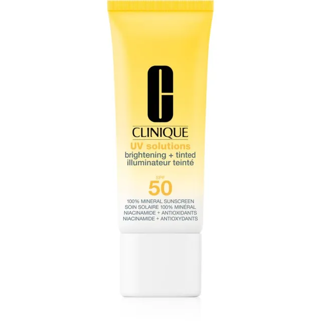 Clinique Sun UV Solutions Brightening Tinted Sunscream SPF50 Kirgastav ja tooniv niisutaja varjund 01 Light 40 ml