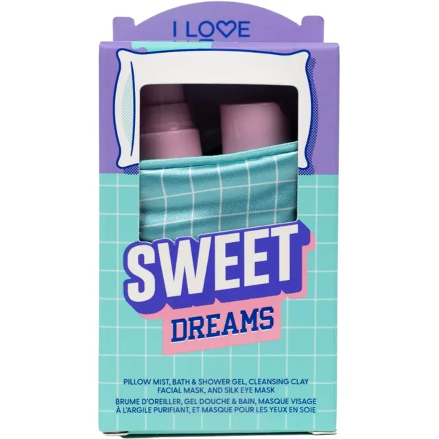 I Love Sweet Dreams Kinkekomplekt parema une nimel