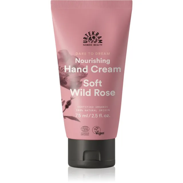 Urtekram Soft Wild Rose Niisutav kätekreem 75 ml