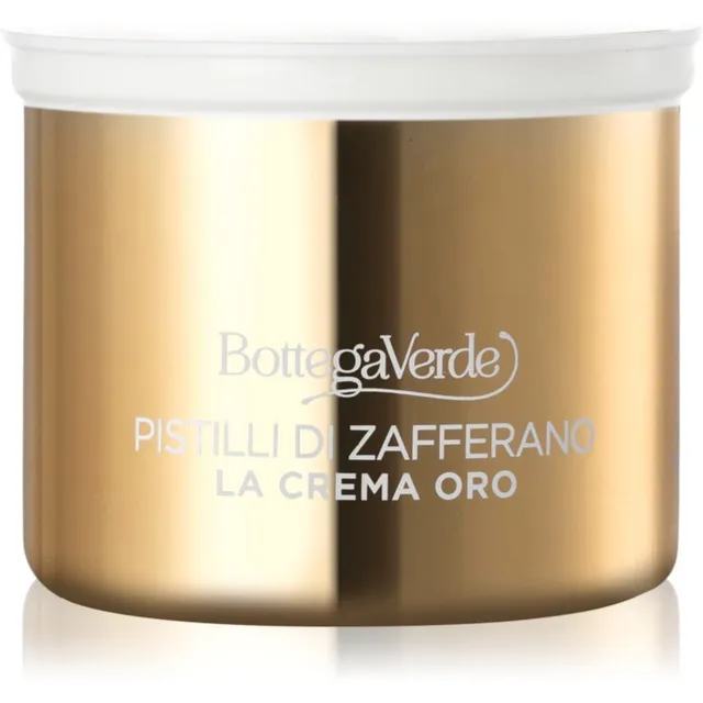 Bottega Verde Pistilli Di Zafferano Intensiivselt taastav hooldus päev ja öö täitepakend 50 ml