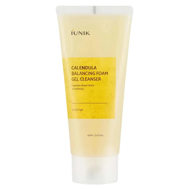 IUNIK Calendula Balancing Foam Gel Cleanser 150ml