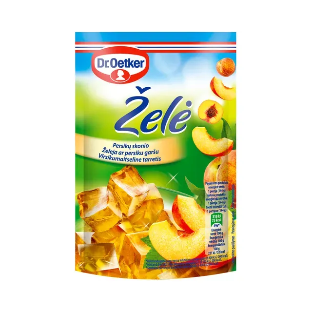 Virsikumaitseline tarretis, DR.OETKER, 72 g