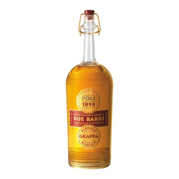 Poli Due Barili Grappa Barrique 70cl Itaalia