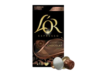 Kohvikapslid L'OR šokolaad 10x5.2g