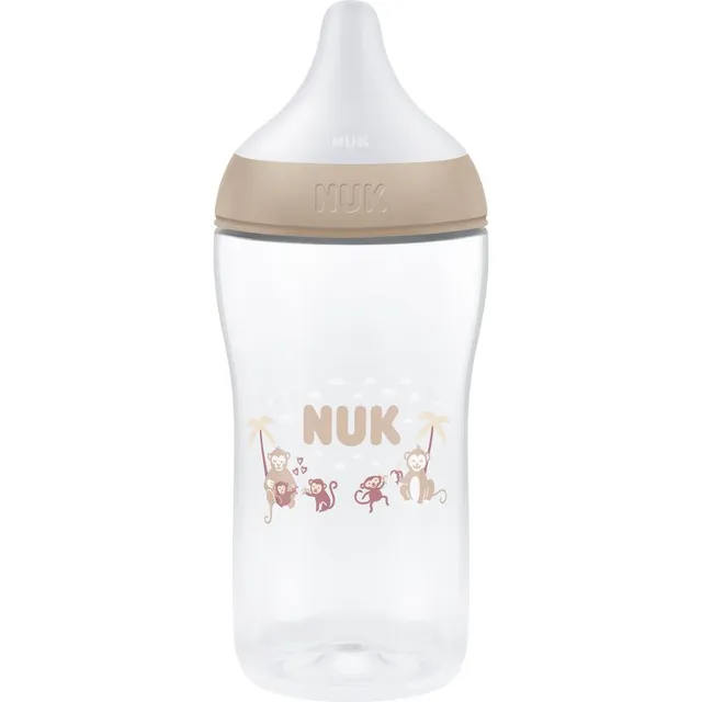 NUK Perfect Match XL Monkey pudel 6m+ 1 tk