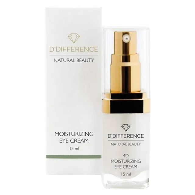 D´DIFFERENCE Natural Beauty 4D Moisturizing Eye Cream 15ml