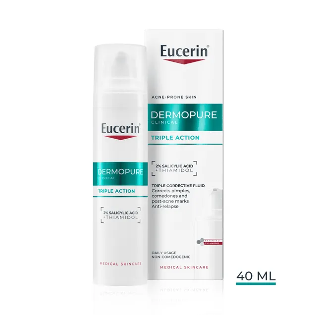 EUCERIN DermoPure Clinical Triple Action Emulsion 40ml