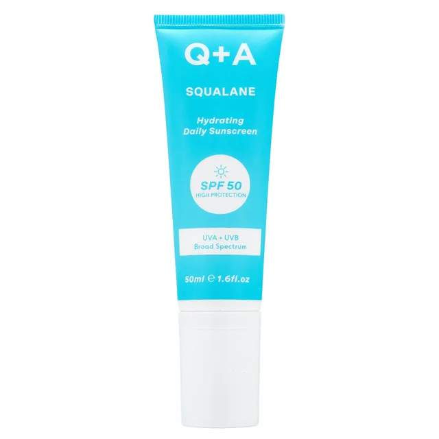 Q+A Squalane Hydrating Daily Sunscreen SPF50 50ml