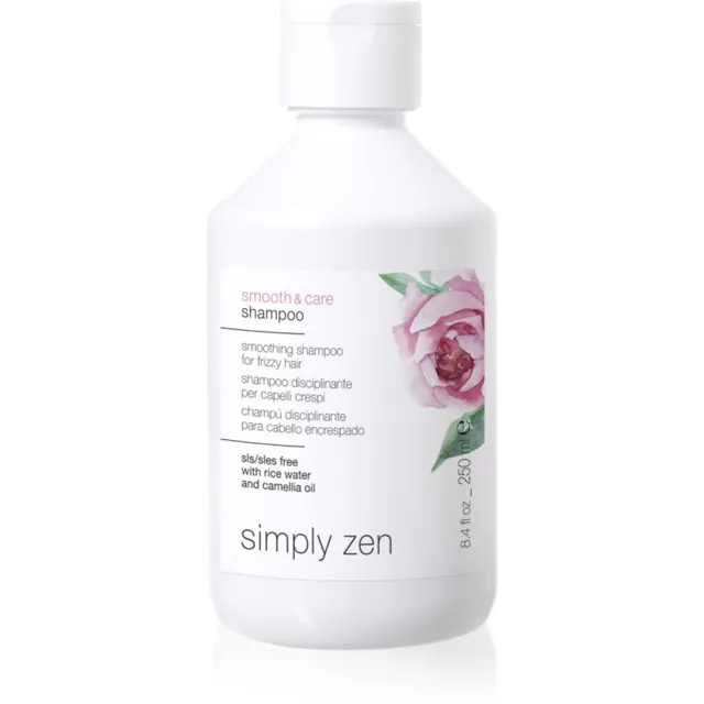 Simply Zen Smooth & Care Shampoo Silendav šampoon käharate juuste hoolduseks 250 ml