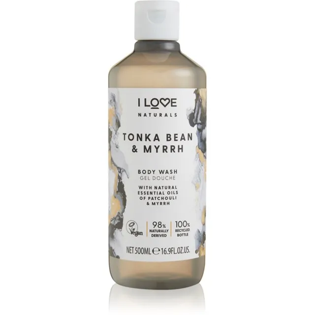 I Love Naturals Tonka Bean & Myrrh Dušigeel 500 ml