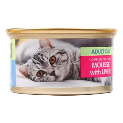 Kassisööt Mousse maks. Nutribalance 85g