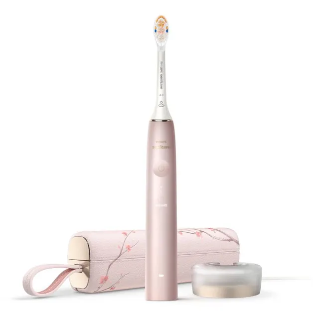 Philips Sonicare 9900 DiamondClean Prestige Limited Edition HX9992/31 Heliline elektrihambahari mobiiliäpiga Pink 1 tk