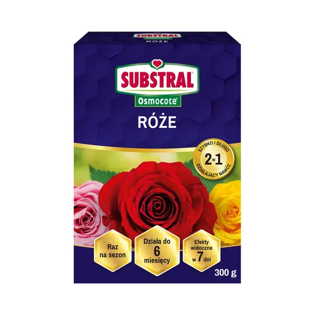 Rooside Osmocote väetis 2in1, SUBSTRAL OSMOCOTE, 300 g