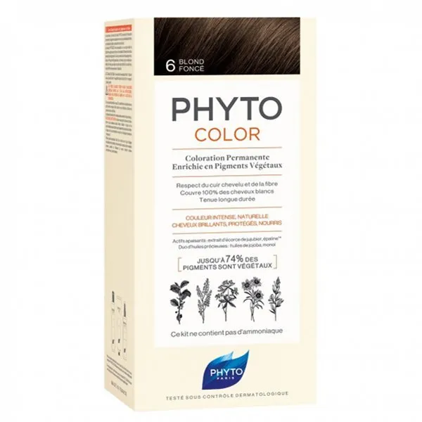 PHYTO Phytocolor Hair Dye No.6 Dark Blonde