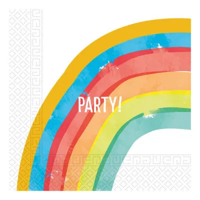 Pab.sal.Decorata Party Rainbow 20tk AW26