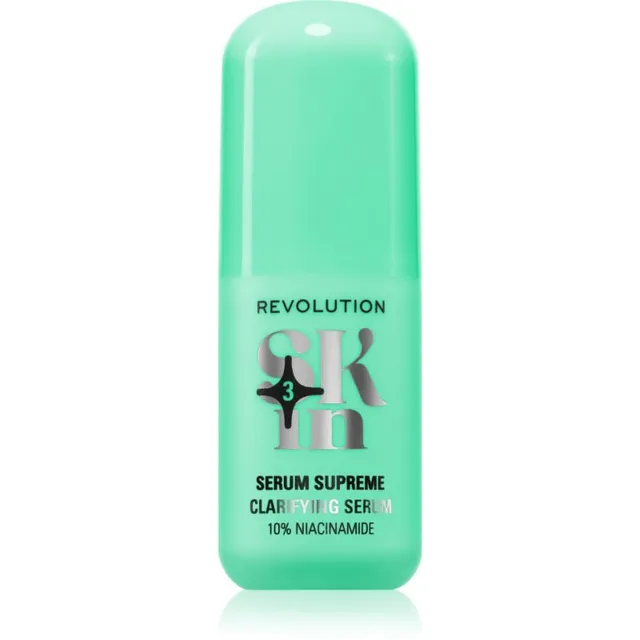 Revolution Skincare Clearly Clarify 10% Niacinamide Serum Clarifying Serum Sära andev seerum nahadefektide hoolduseks 30 ml