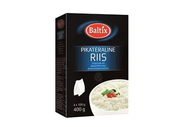Pikateraline riis, BALTIX, 400 g