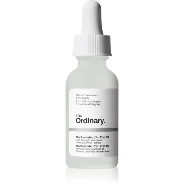 The Ordinary Niacinamide 10% + Zinc 1% Kirgastav näoseerum 30 ml