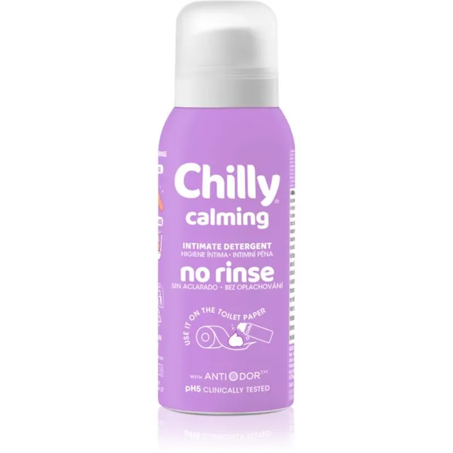 Chilly Soothing No Rinse Õrn puhastusvaht intiimhügieeniks 100 ml